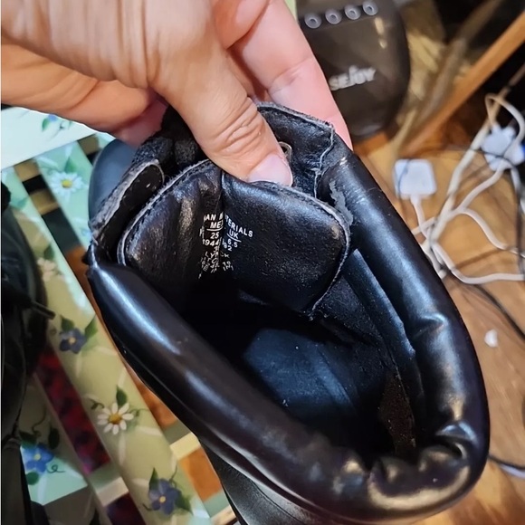 Joe Boxer Black Block Heel Ankle Boots Vintage - 8 - Picture 12 of 14